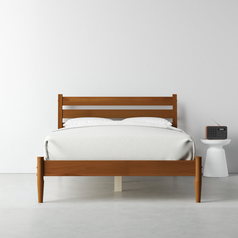 AllModern Grady Queen Solid Wood Platform Bed & Reviews Wayfair